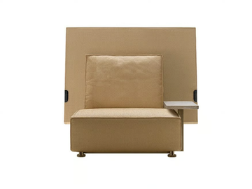 OH, IT RAINS! - High-back fabric garden armchair by B&B Italia Outdoor - view 2